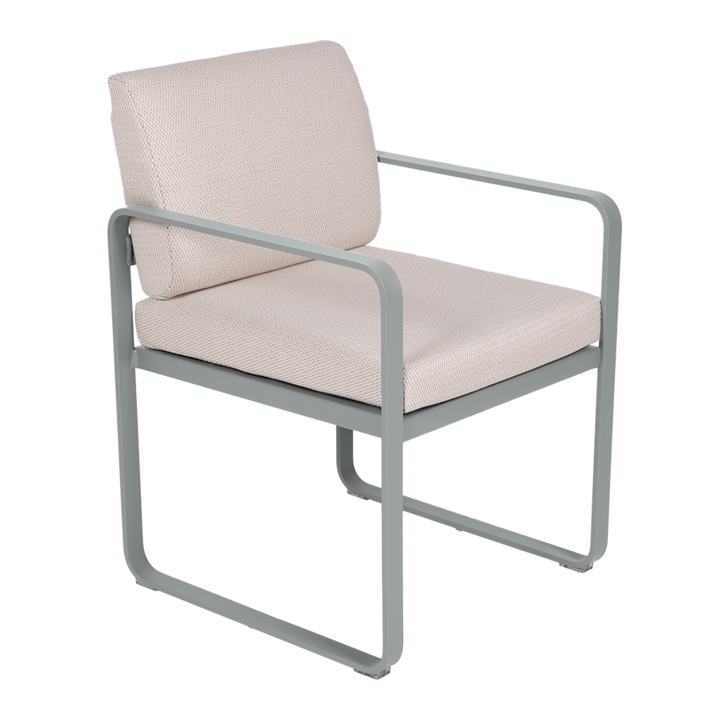 BELLEVIE DINING ARMCHAIR -PEARL CUSHION