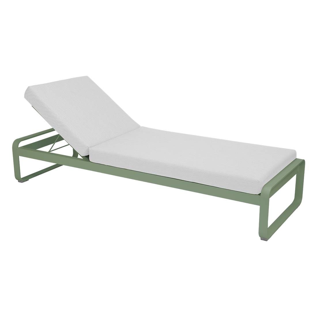 BELLEVIE SUNLOUNGER-OFF WHITE CUSHION