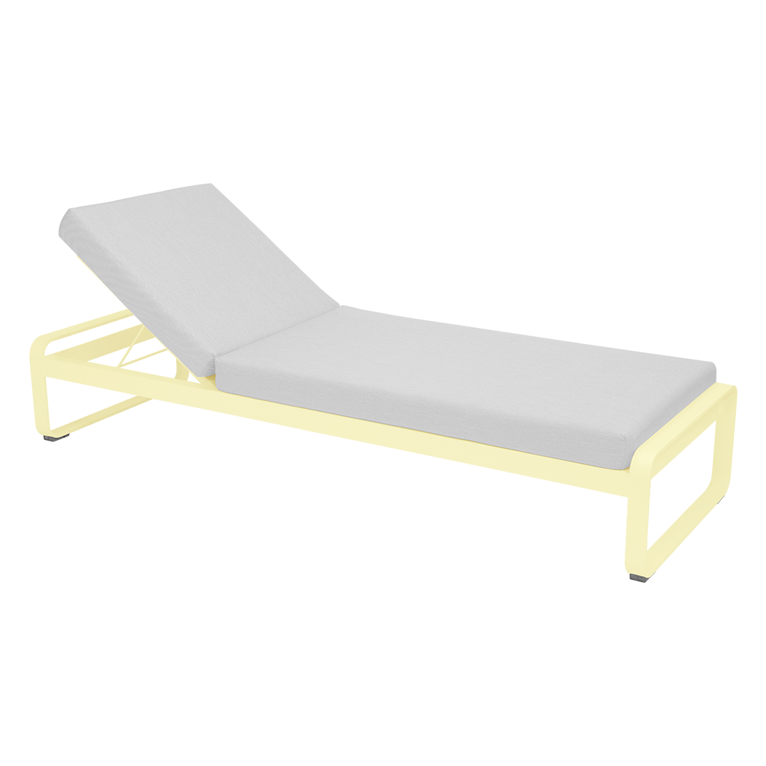 BELLEVIE SUNLOUNGER-OFF WHITE CUSHION