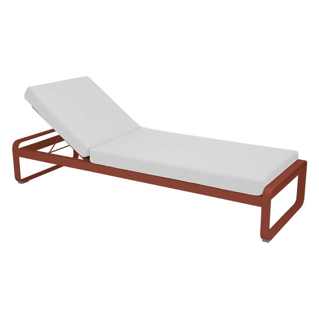 BELLEVIE SUNLOUNGER-OFF WHITE CUSHION