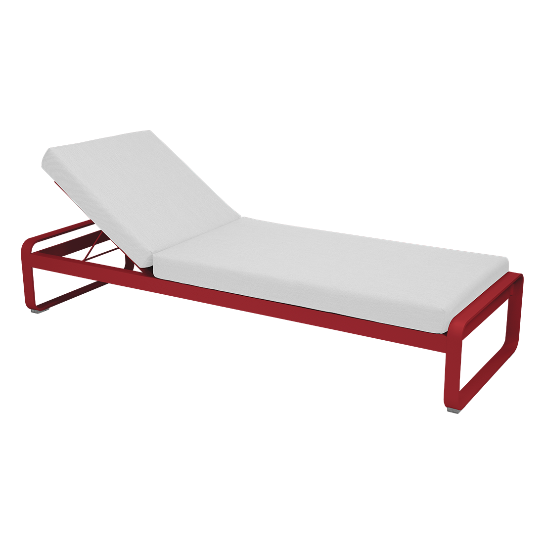 BELLEVIE SUNLOUNGER-OFF WHITE CUSHION