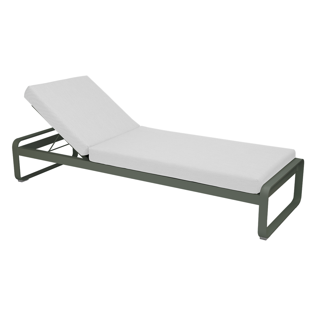 BELLEVIE SUNLOUNGER-OFF WHITE CUSHION