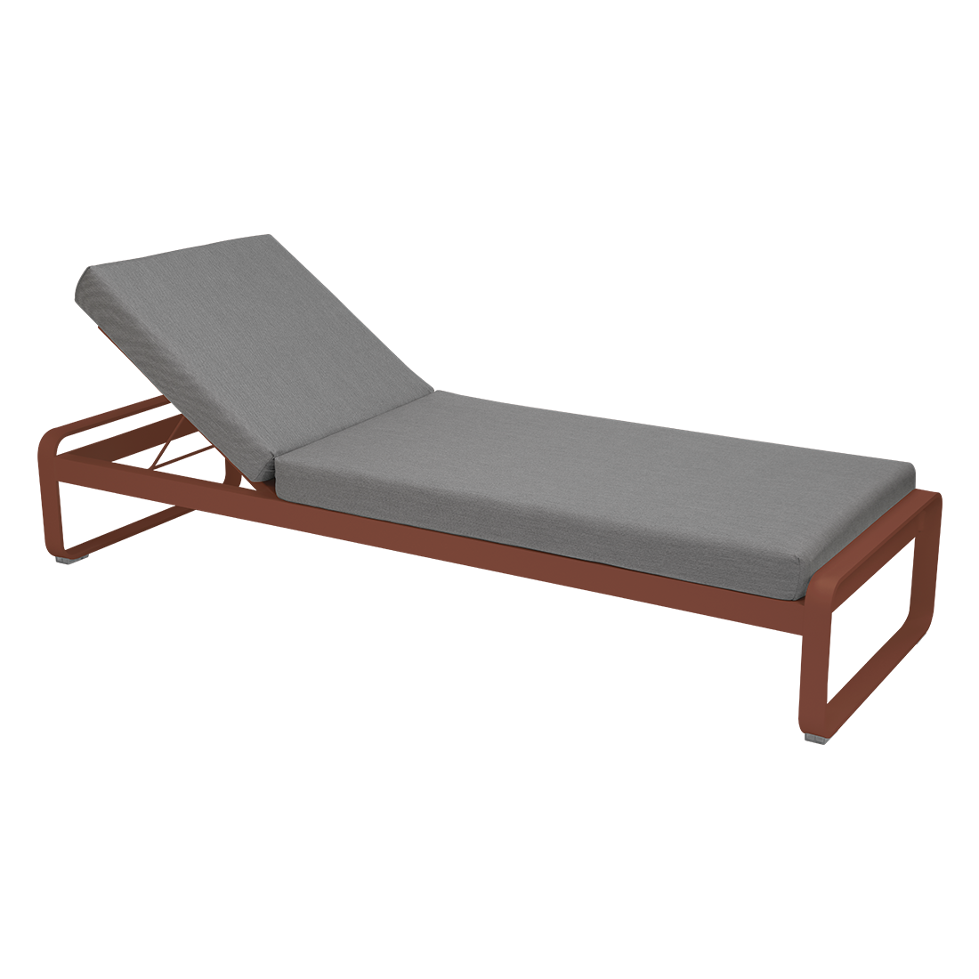 BELLEVIE SUNLOUNGER-FLANNEL GREY CUSHION