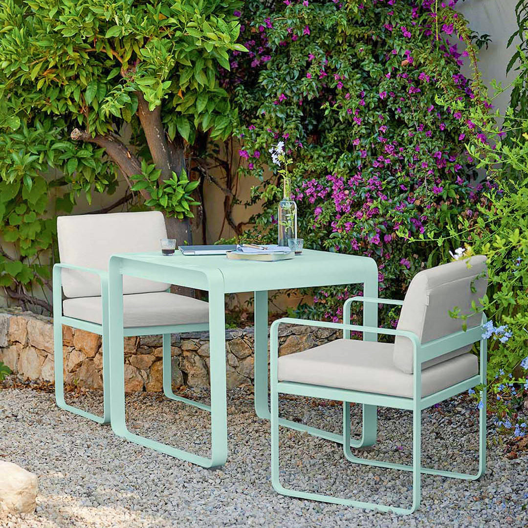BELLEVIE DINING ARMCHAIR-GRAPHITE GREY CUSHION