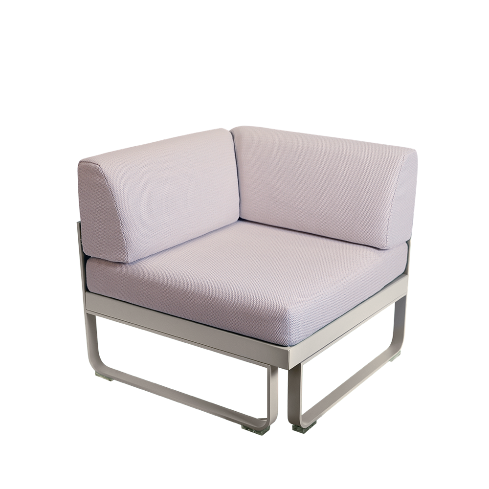 BELLEVIE 1-SEATER CORNER MODULE-PEARL CUSHION