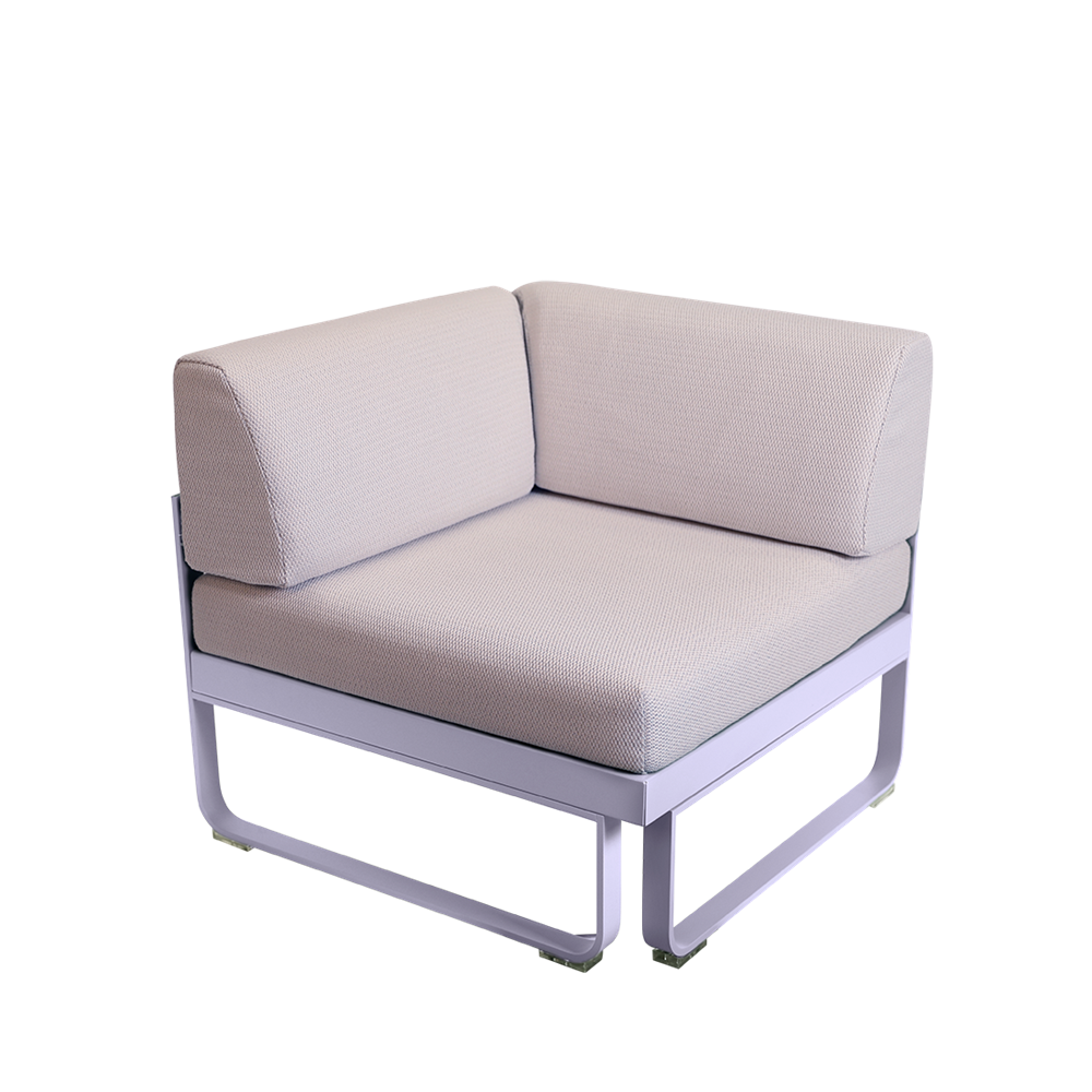 BELLEVIE 1-SEATER CORNER MODULE-PEARL CUSHION