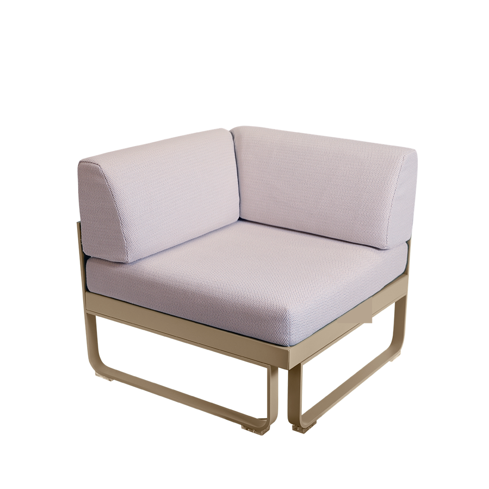 BELLEVIE 1-SEATER CORNER MODULE-PEARL CUSHION