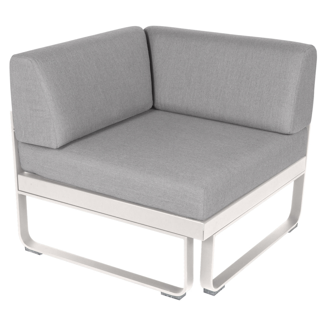 BELLEVIE 1-SEATER CORNER MODULE-FLANNEL GREY CUSHION