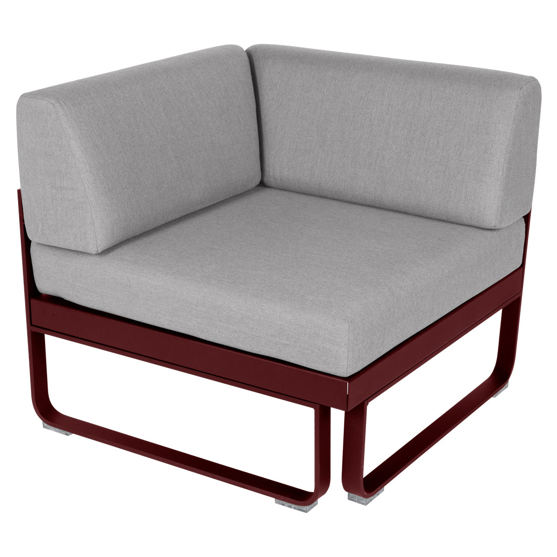 BELLEVIE 1-SEATER CORNER MODULE-FLANNEL GREY CUSHION