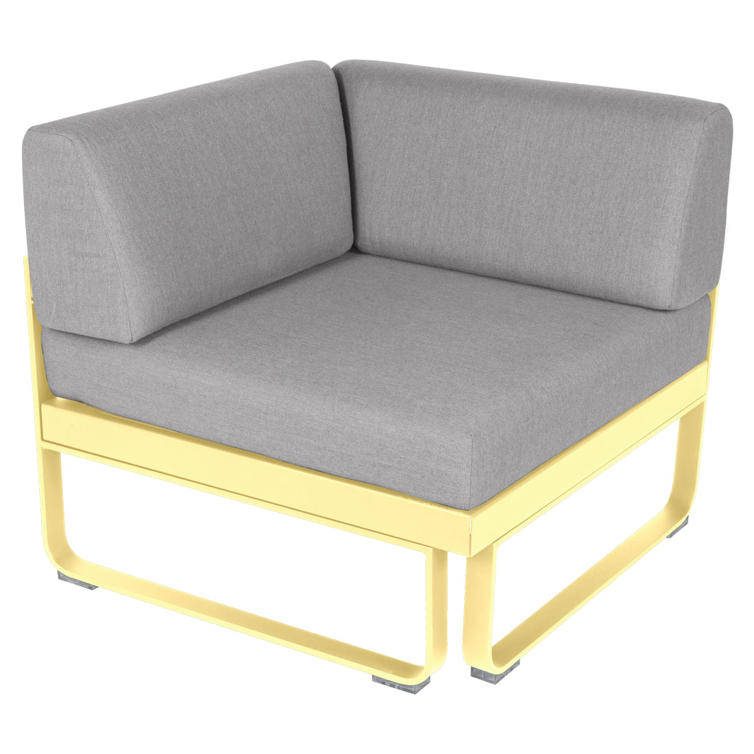 BELLEVIE 1-SEATER CORNER MODULE-FLANNEL GREY CUSHION