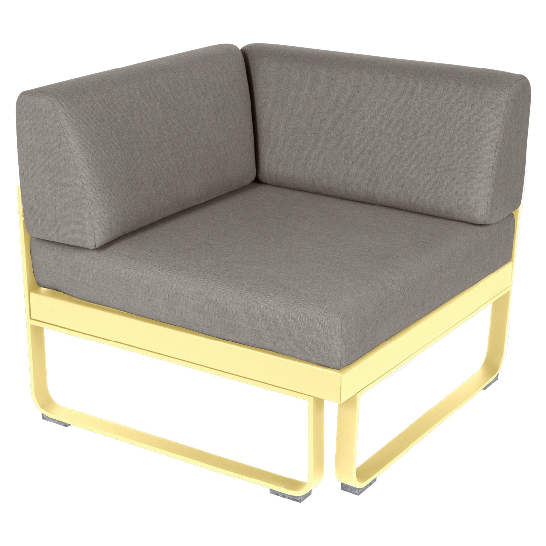 BELLEVIE 1-SEATER CORNER MODULE-TAUPE GREY CUSHION