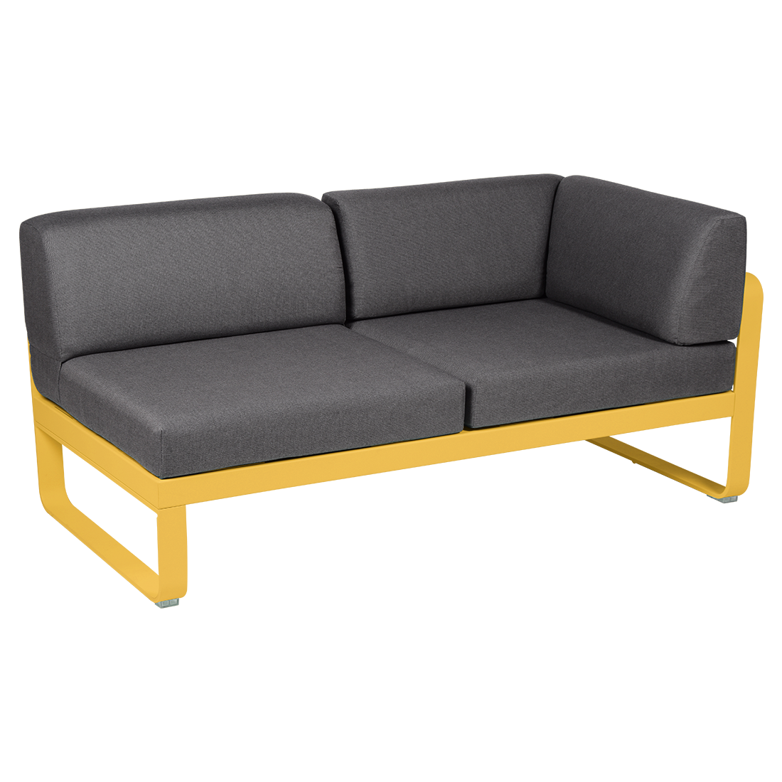BELLEVIE 2-SEATER RIGHT CORNER MODULE-GRAPHITE GREY CUSHION