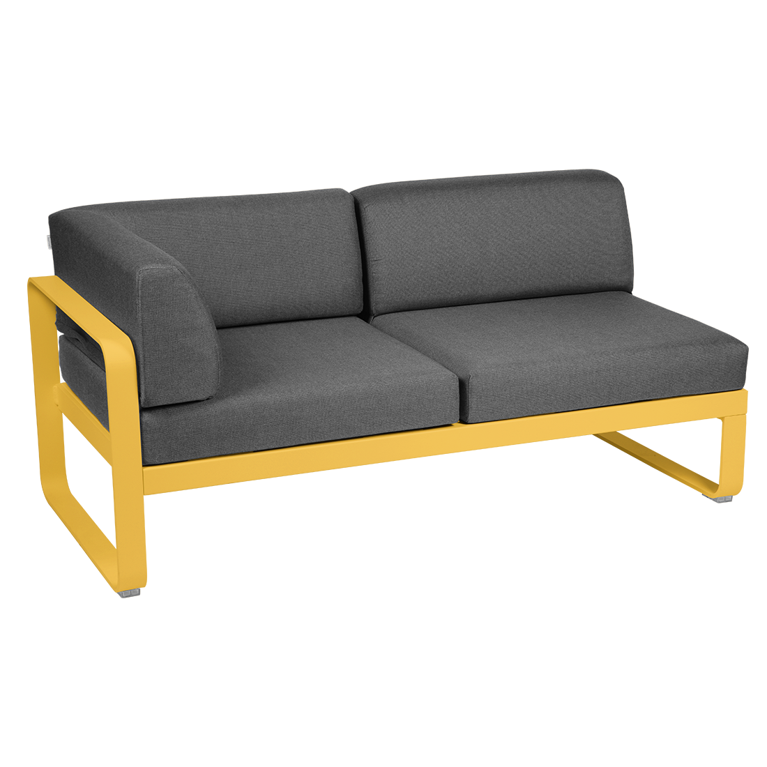 BELLEVIE 2-SEATER LEFT CORNER MODULE-GRAPHITE GREY CUSHION