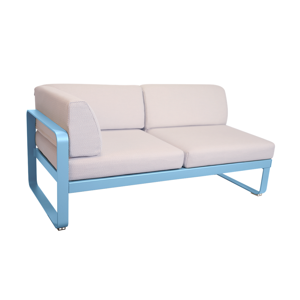 BELLEVIE 2-SEATER LEFT CORNER MODULE-PEARL CUSHION