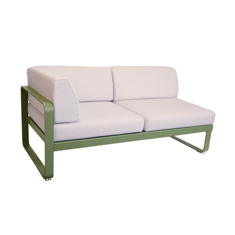 BELLEVIE 2-SEATER LEFT CORNER MODULE-PEARL CUSHION