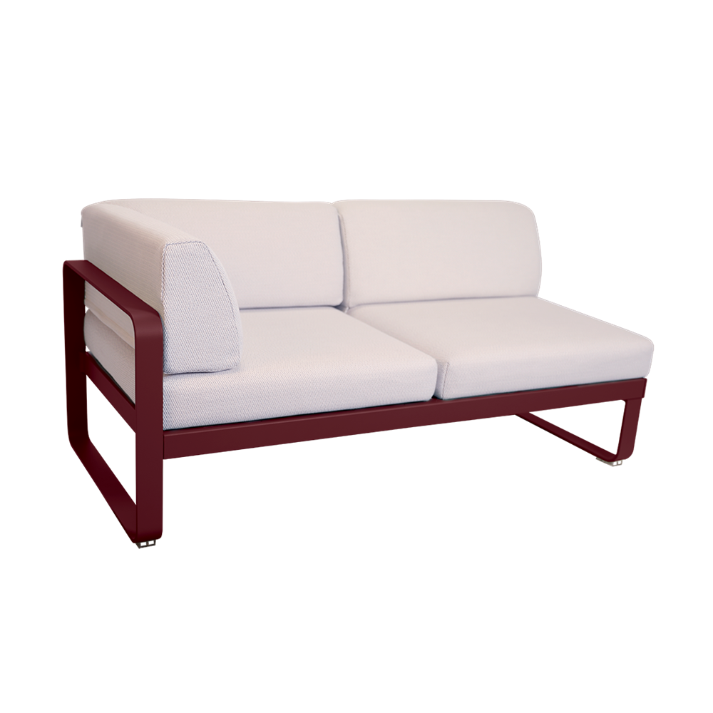 BELLEVIE 2-SEATER LEFT CORNER MODULE-PEARL CUSHION