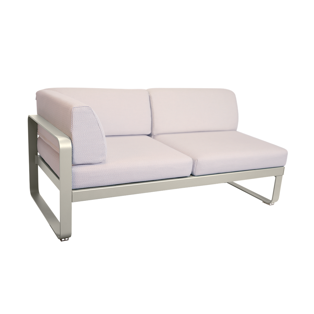 BELLEVIE 2-SEATER LEFT CORNER MODULE-PEARL CUSHION