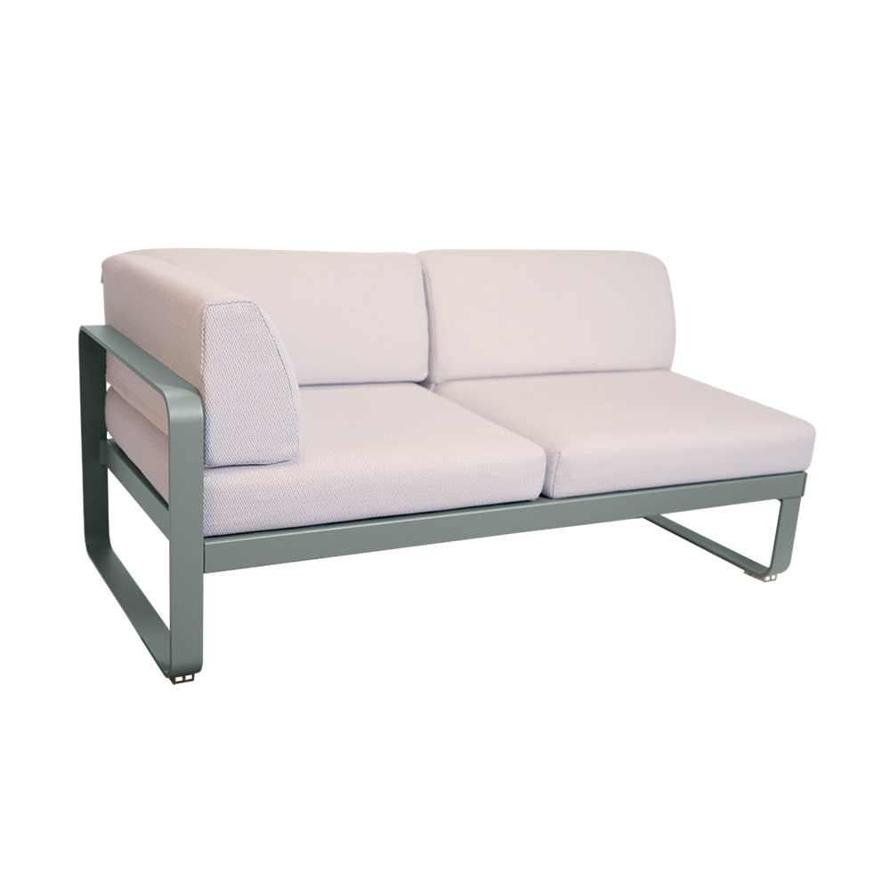 BELLEVIE 2-SEATER LEFT CORNER MODULE-PEARL CUSHION