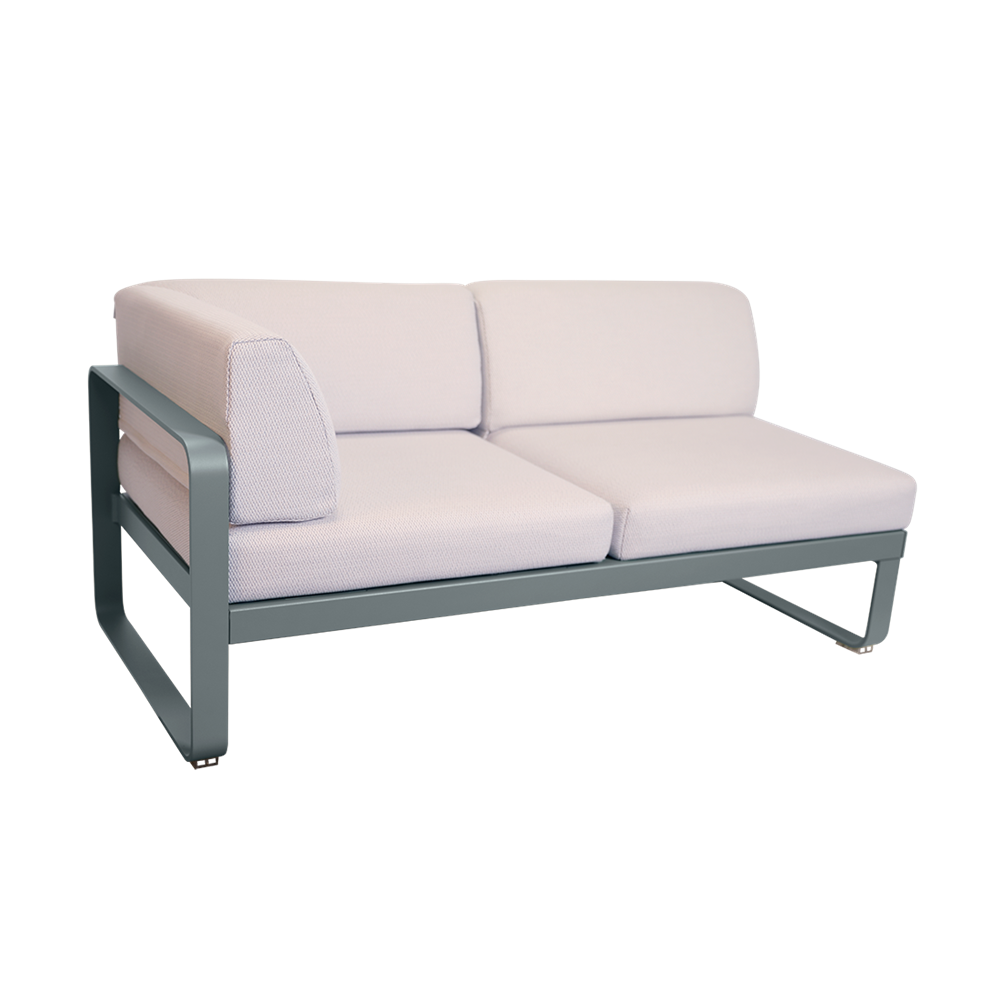 BELLEVIE 2-SEATER LEFT CORNER MODULE-PEARL CUSHION