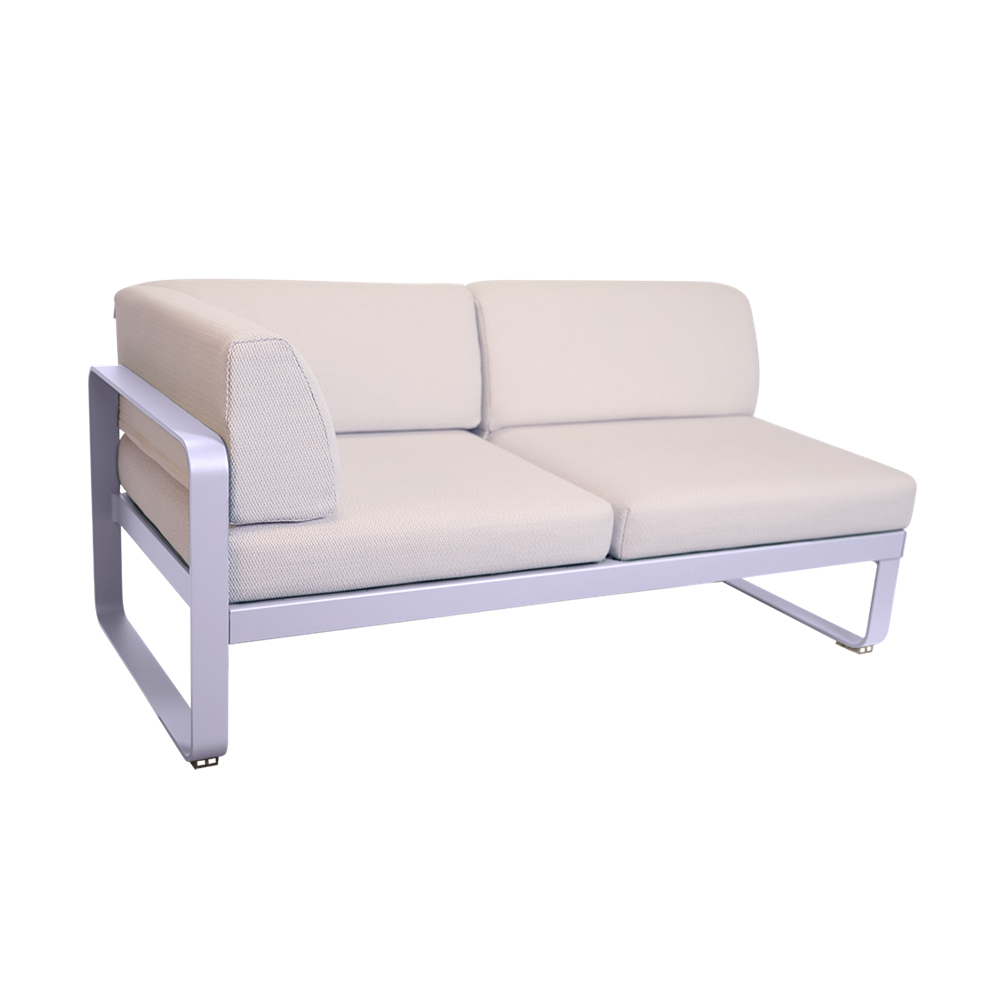 BELLEVIE 2-SEATER LEFT CORNER MODULE-PEARL CUSHION
