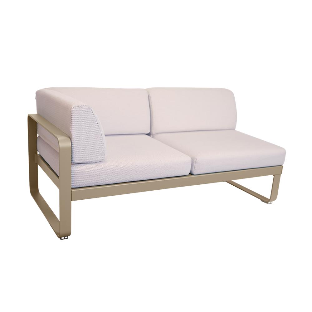 BELLEVIE 2-SEATER LEFT CORNER MODULE-PEARL CUSHION