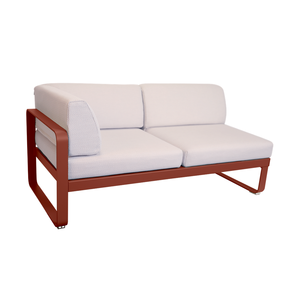 BELLEVIE 2-SEATER LEFT CORNER MODULE-PEARL CUSHION