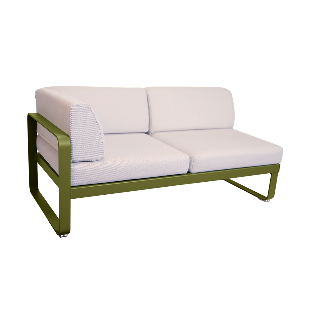 BELLEVIE 2-SEATER LEFT CORNER MODULE-PEARL CUSHION