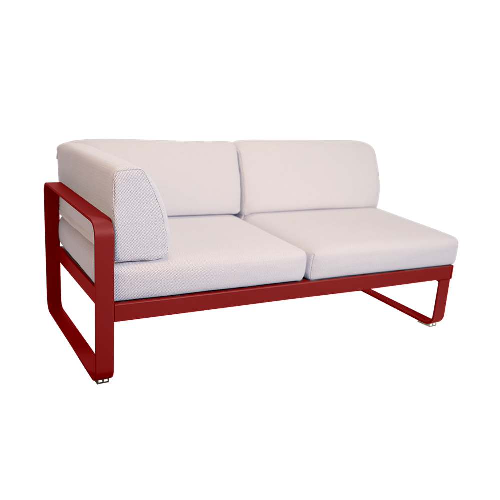 BELLEVIE 2-SEATER LEFT CORNER MODULE-PEARL CUSHION