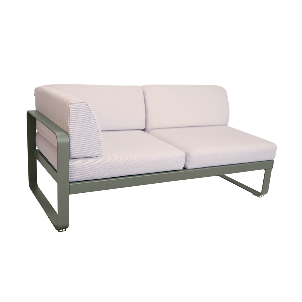 BELLEVIE 2-SEATER LEFT CORNER MODULE-PEARL CUSHION