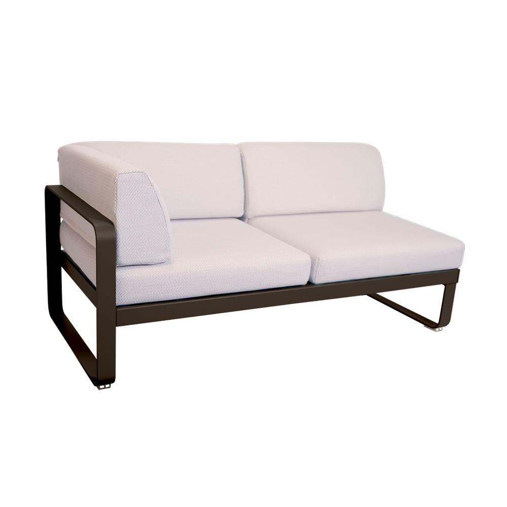 BELLEVIE 2-SEATER LEFT CORNER MODULE-PEARL CUSHION