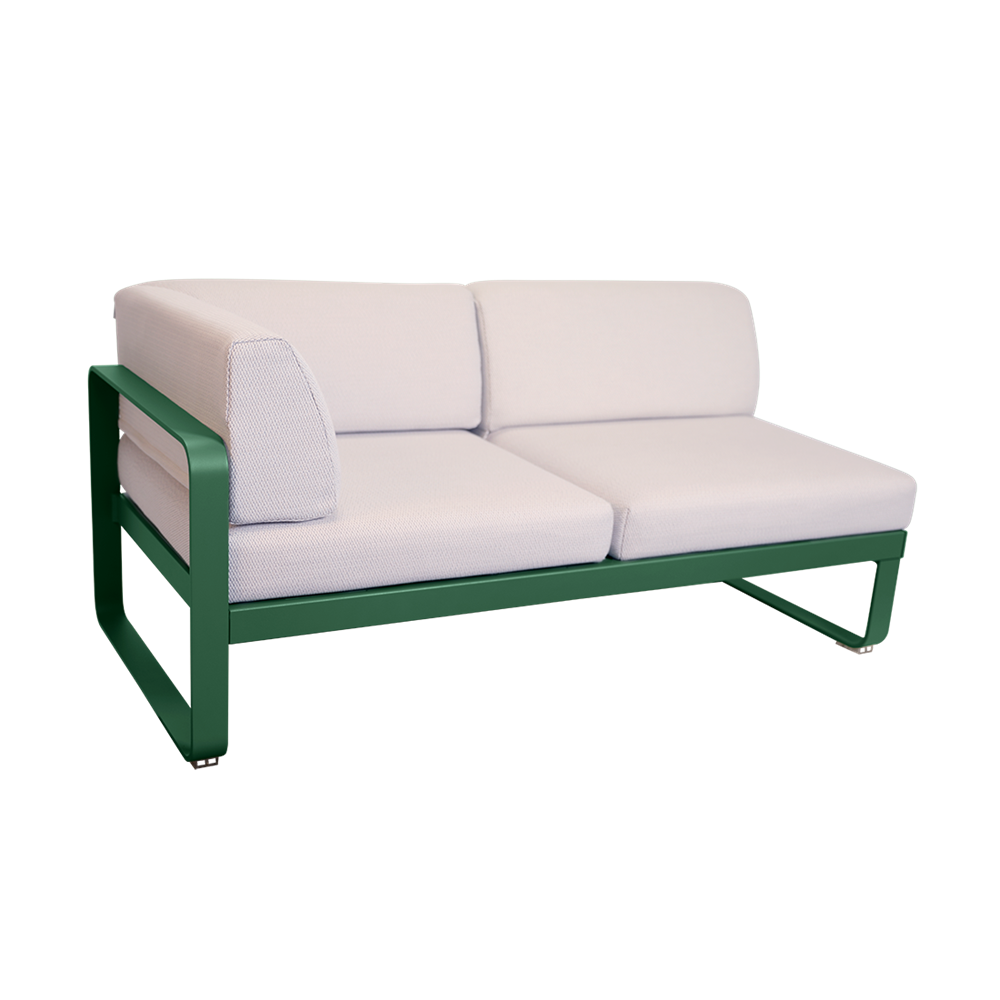 BELLEVIE 2-SEATER LEFT CORNER MODULE-PEARL CUSHION