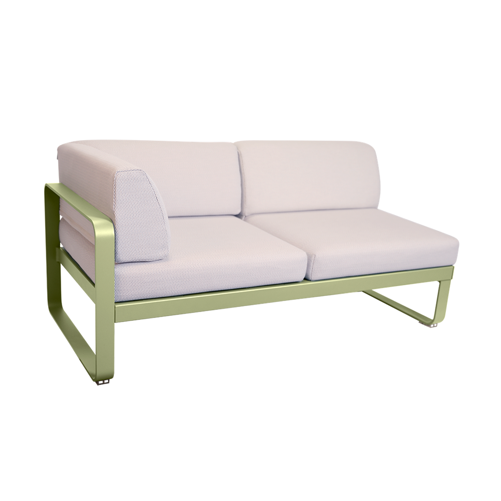 BELLEVIE 2-SEATER LEFT CORNER MODULE-PEARL CUSHION