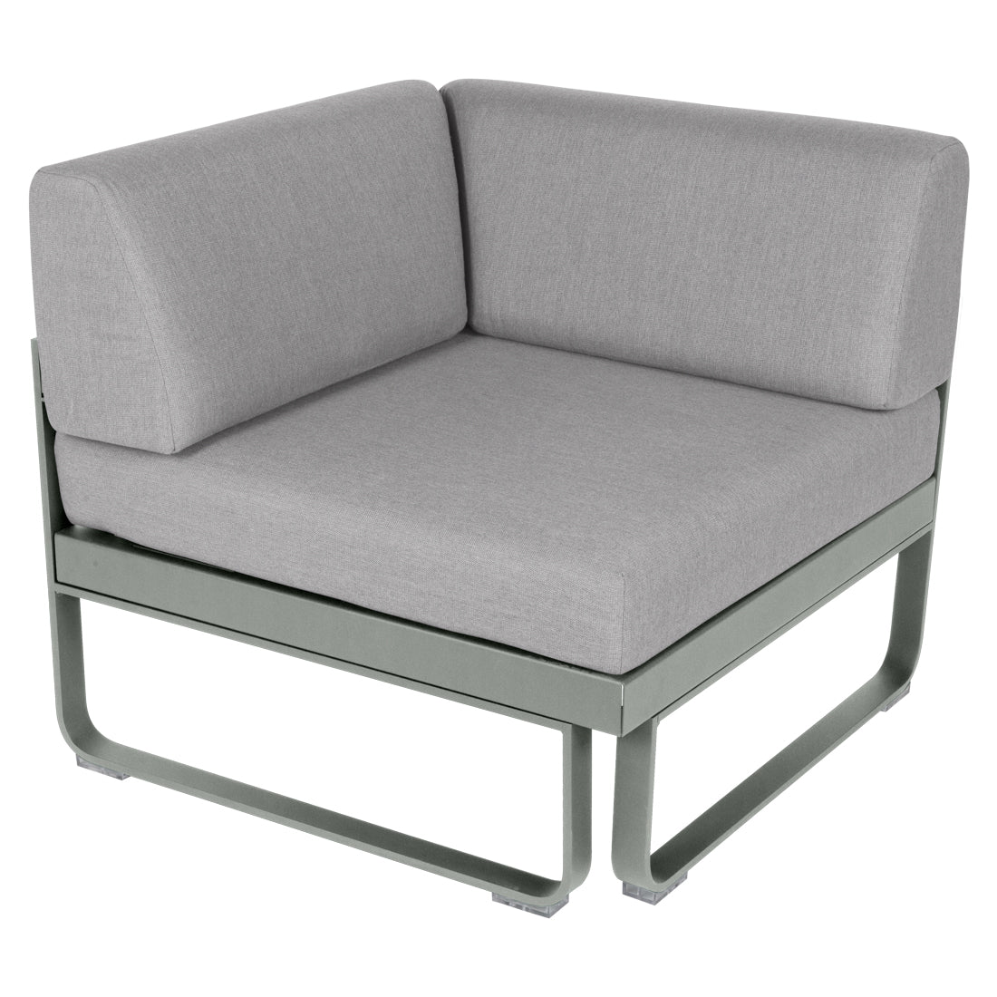 BELLEVIE 1-SEATER CORNER MODULE-FLANNEL GREY CUSHION
