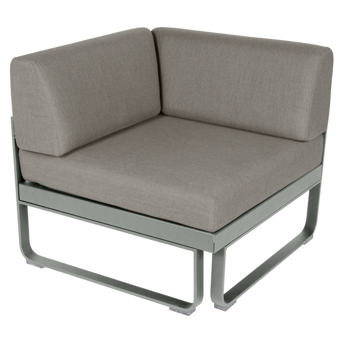 BELLEVIE 1-SEATER CORNER MODULE-TAUPE GREY CUSHION