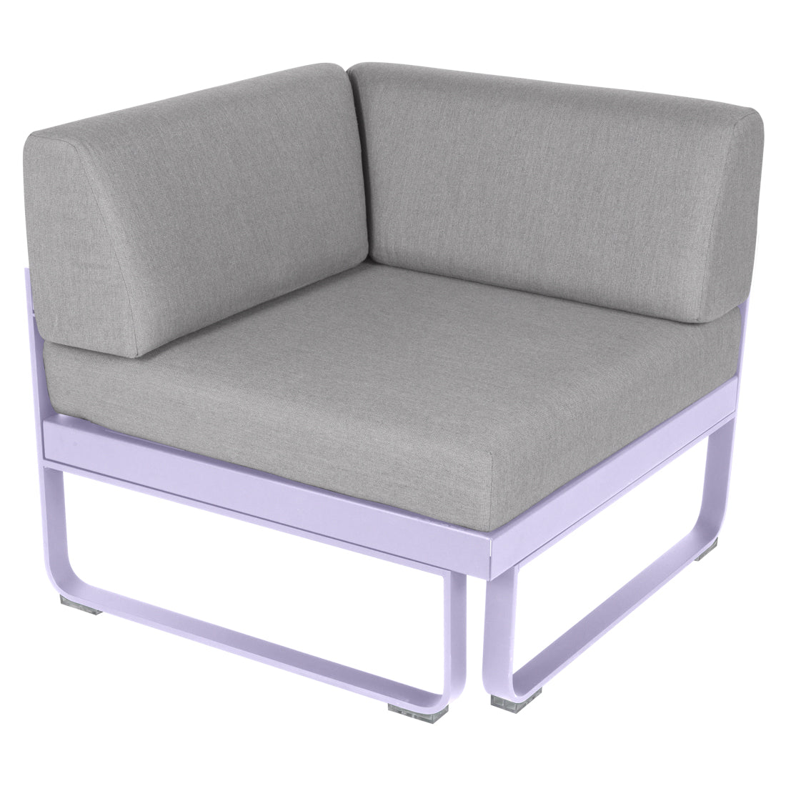 BELLEVIE 1-SEATER CORNER MODULE-FLANNEL GREY CUSHION
