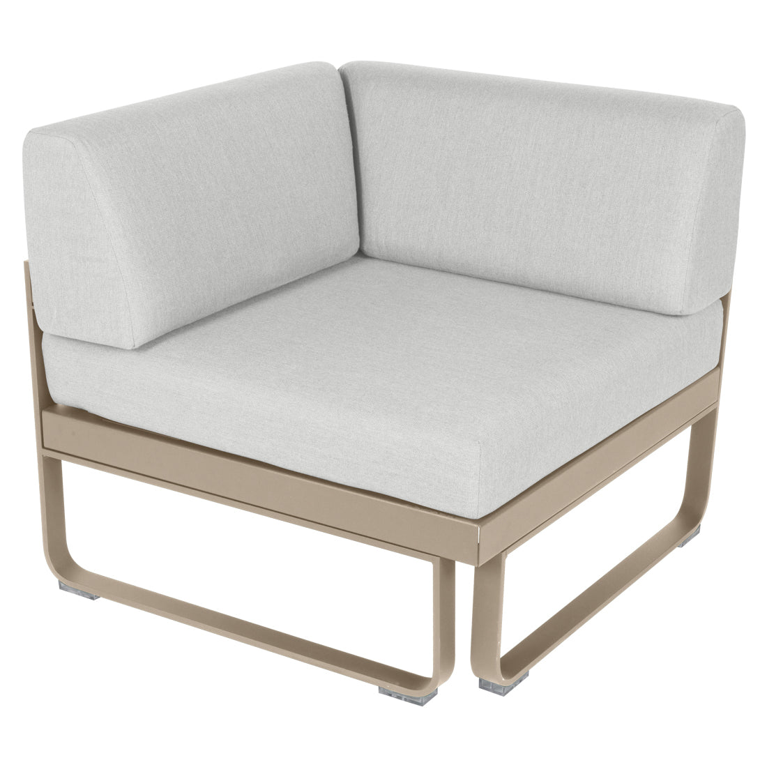 BELLEVIE 1-SEATER CORNER MODULE-OFF WHITE CUSHION