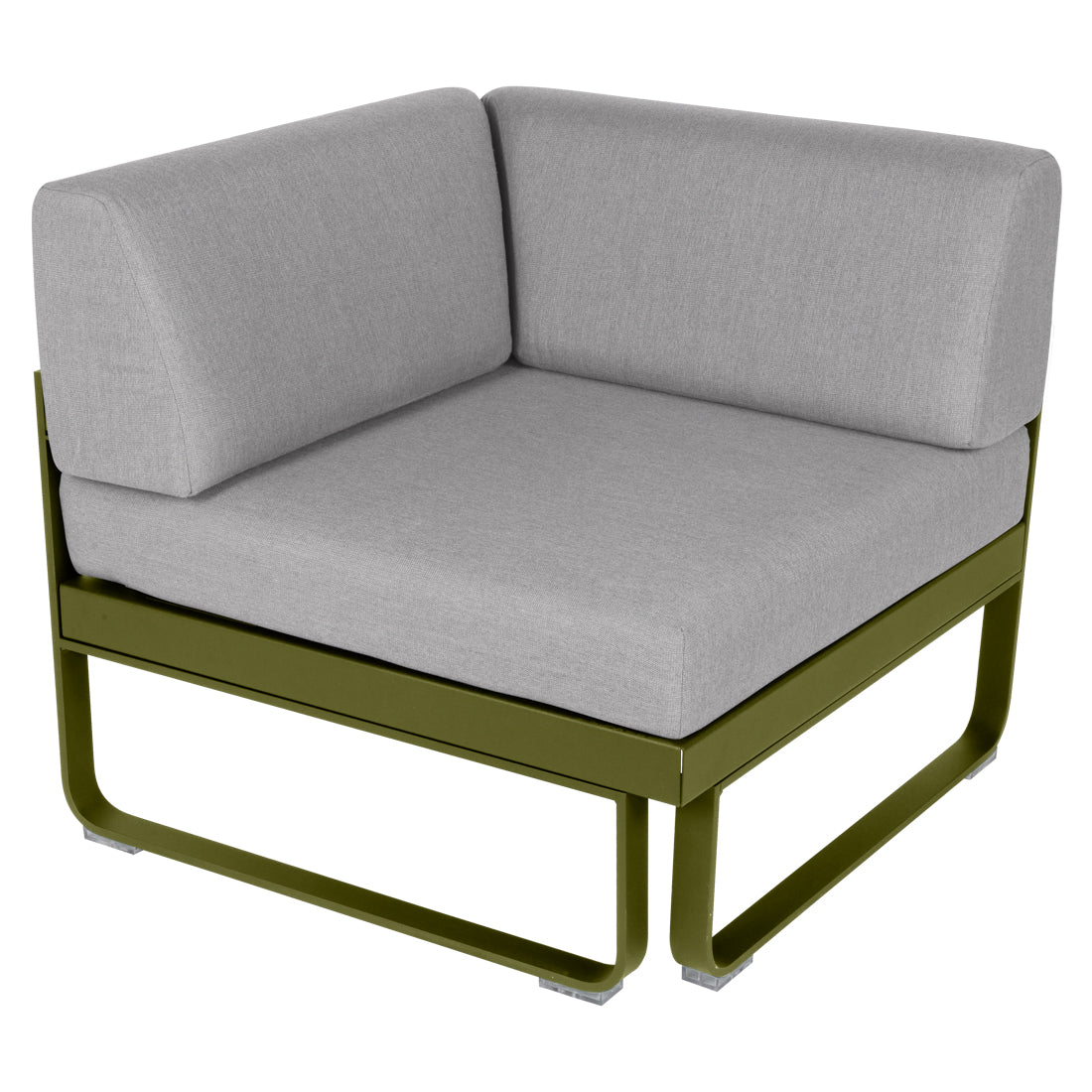 BELLEVIE 1-SEATER CORNER MODULE-FLANNEL GREY CUSHION