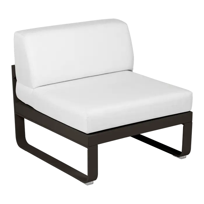 BELLEVIE 1-SEATER CENTRAL MODULE-OFF WHITE CUSHION