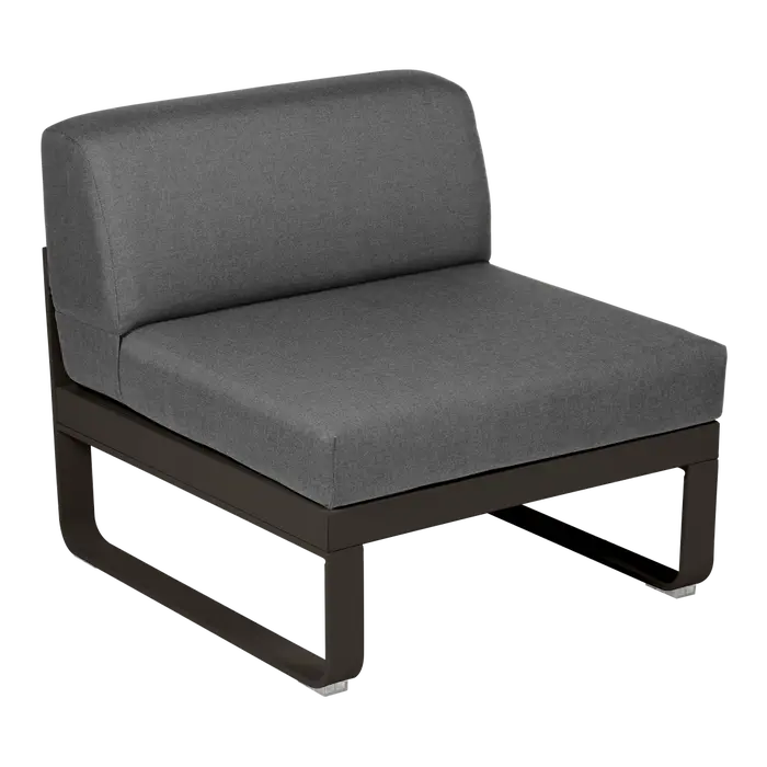 BELLEVIE 1-SEATER CENTRAL MODULE-GRAPHITE GREY CUSHION