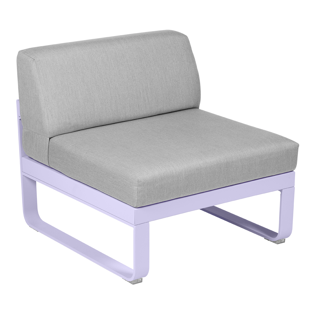 BELLEVIE 1-SEATER CENTRAL MODULE-FLANNEL GREY CUSHION