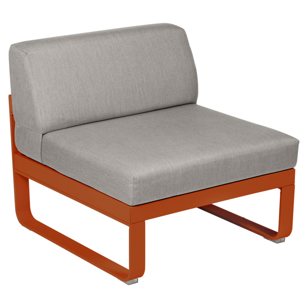 BELLEVIE 1-SEATER CENTRAL MODULE-TAUPE GREY CUSHION