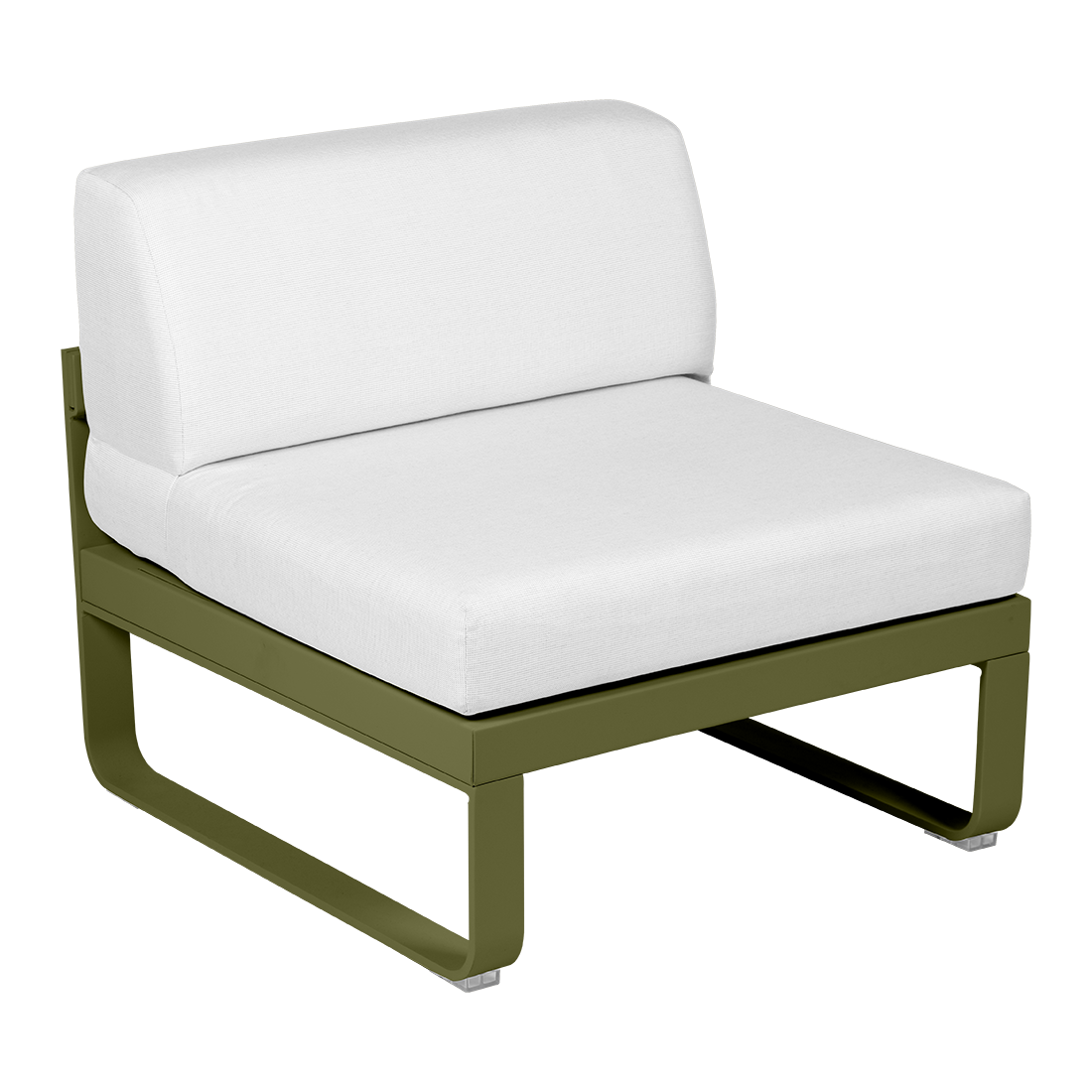 BELLEVIE 1-SEATER CENTRAL MODULE-OFF WHITE CUSHION