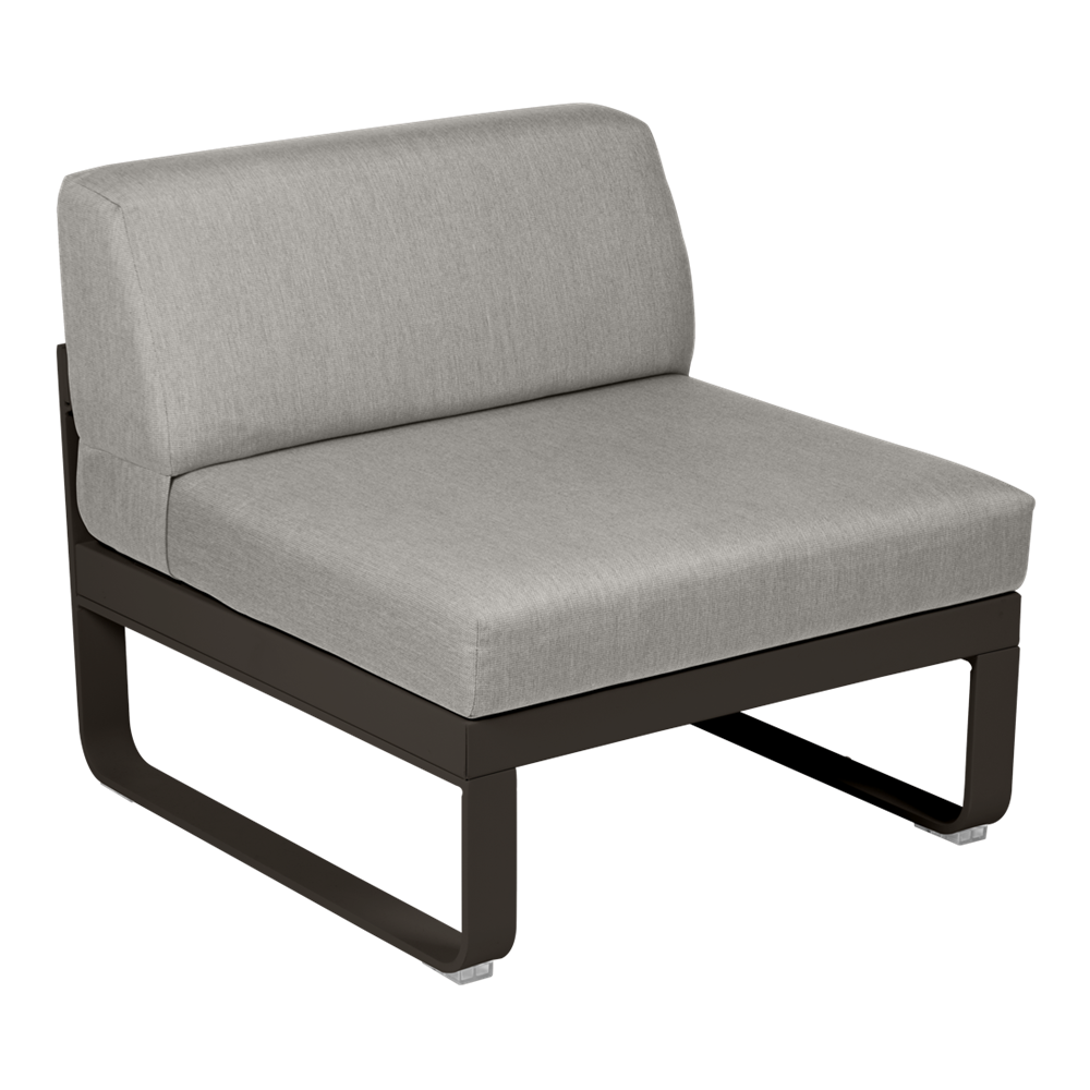 BELLEVIE 1-SEATER CENTRAL MODULE-TAUPE GREY CUSHION