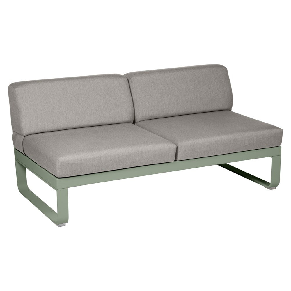 BELLEVIE 2-SEATER CENTRAL MODULE-TAUPE GREY CUSHION