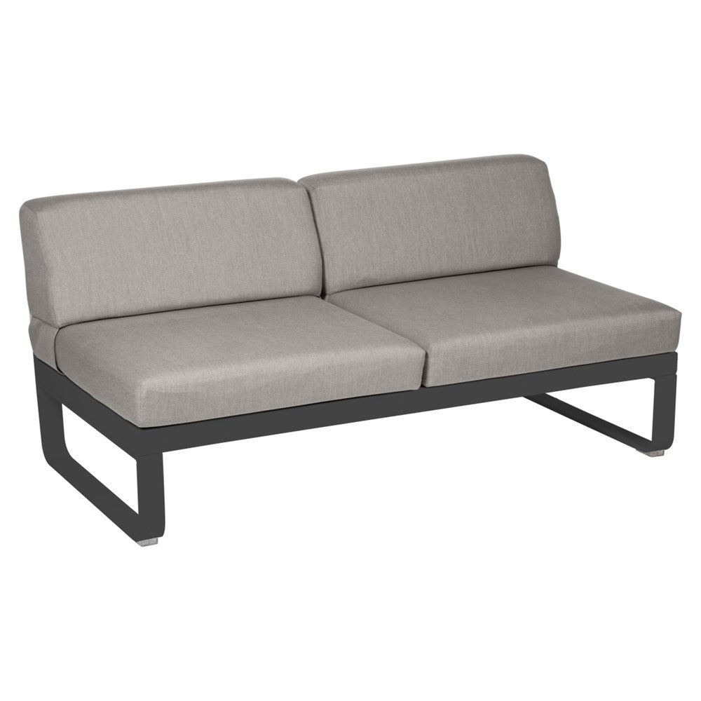 BELLEVIE 2-SEATER CENTRAL MODULE-TAUPE GREY CUSHION