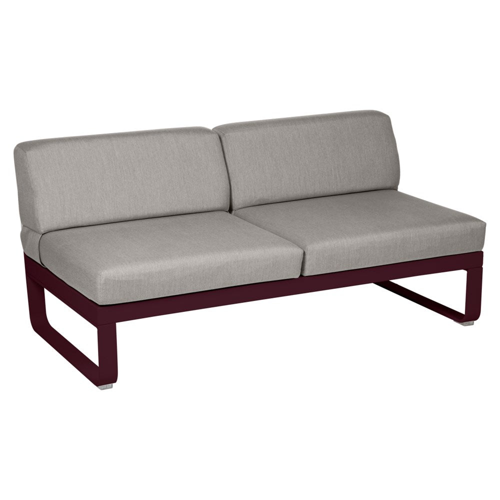 BELLEVIE 2-SEATER CENTRAL MODULE-TAUPE GREY CUSHION