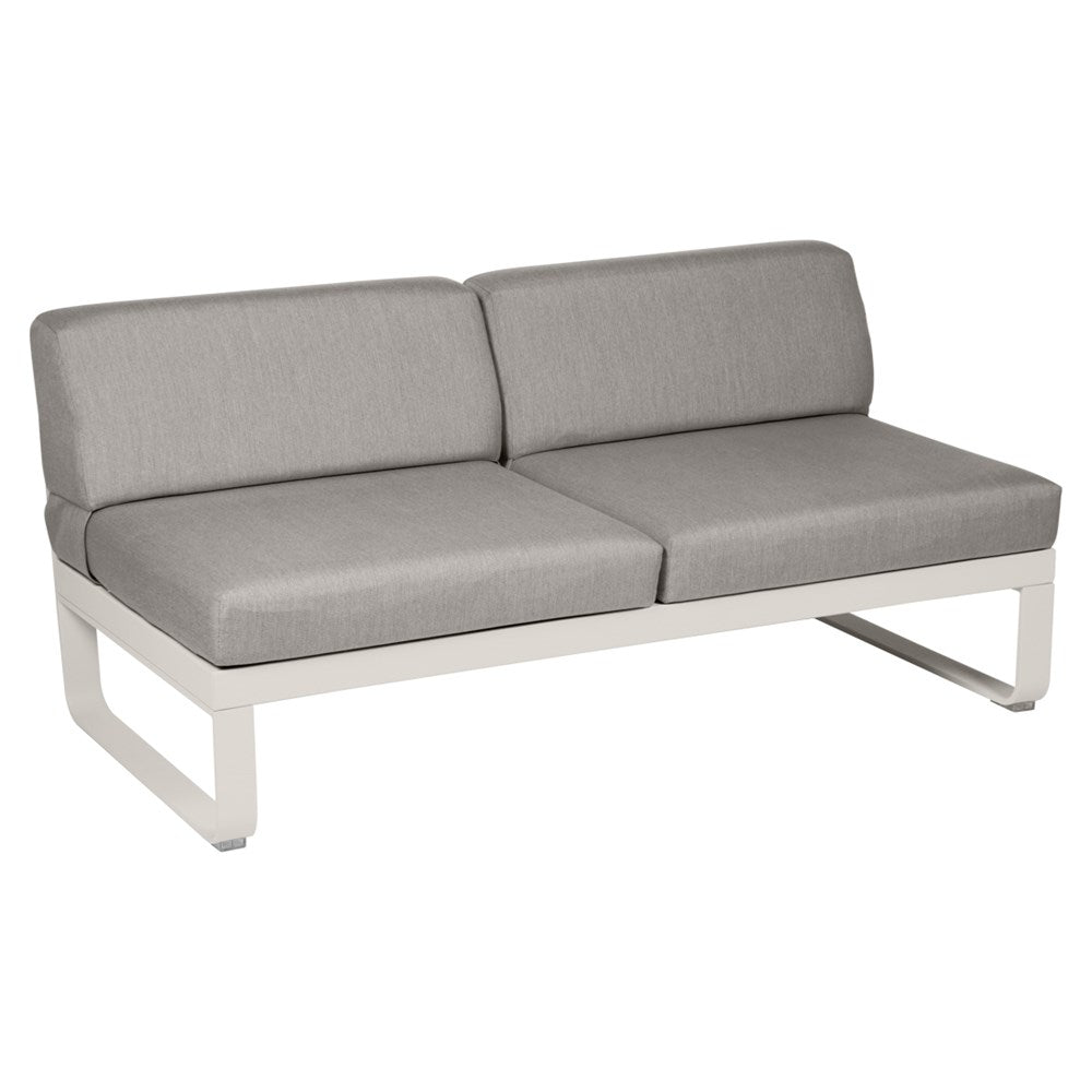 BELLEVIE 2-SEATER CENTRAL MODULE-TAUPE GREY CUSHION