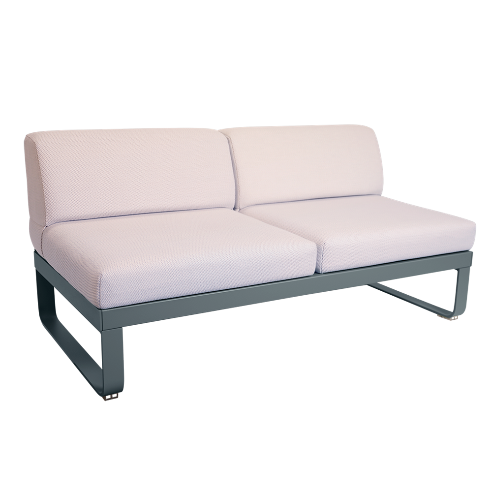 BELLEVIE 2-SEATER CENTRAL MODULE-PEARL CUSHION