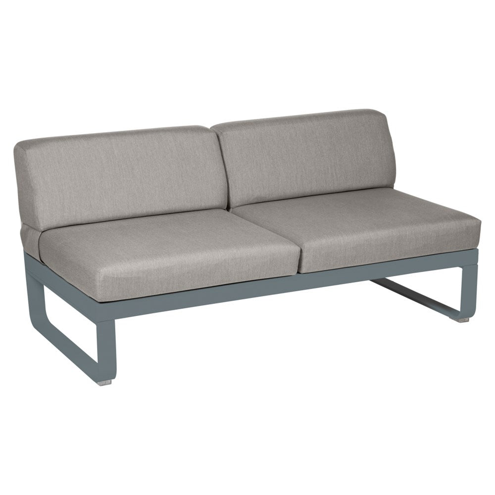 BELLEVIE 2-SEATER CENTRAL MODULE-TAUPE GREY CUSHION