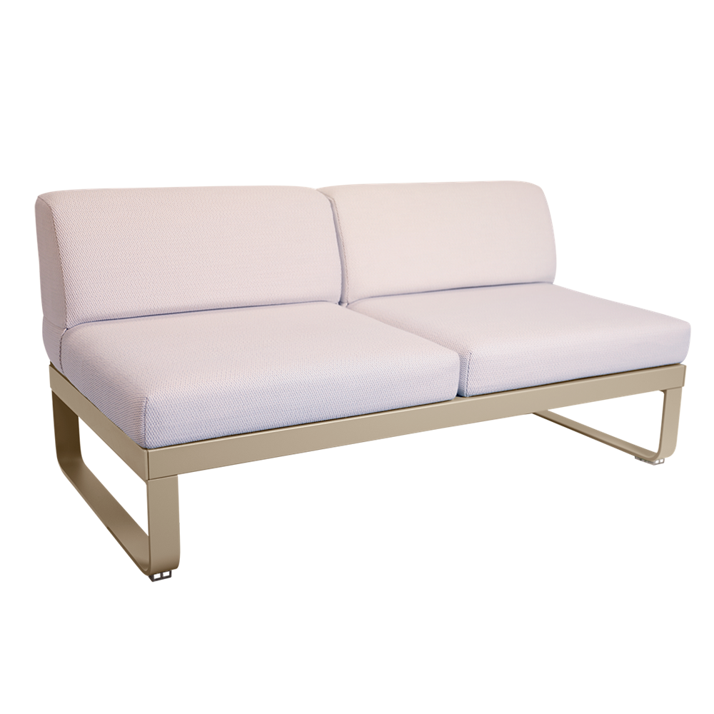 BELLEVIE 2-SEATER CENTRAL MODULE-PEARL CUSHION